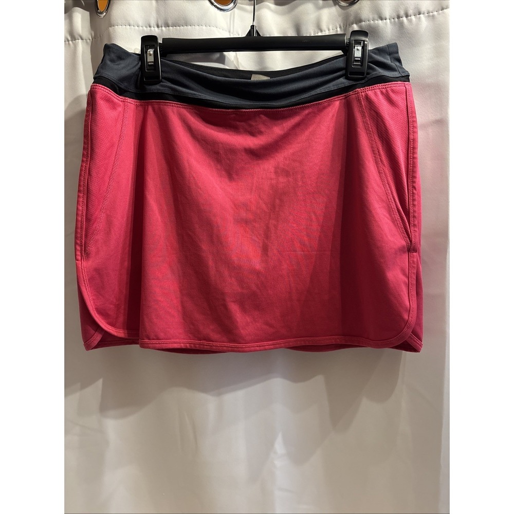 Kiwi Kate Womens Tennis Pickleball Golf Skirt‎ Size Large Compression Shorts
